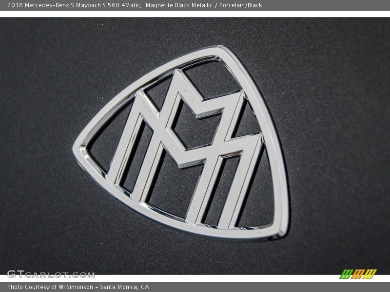 Magnetite Black Metallic / Porcelain/Black 2018 Mercedes-Benz S Maybach S 560 4Matic