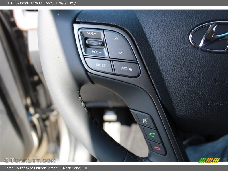 Gray / Gray 2018 Hyundai Santa Fe Sport