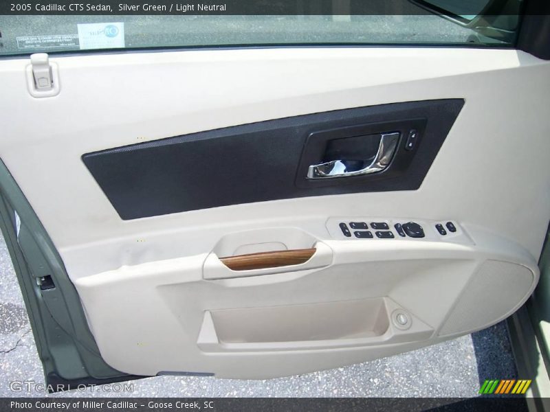 Silver Green / Light Neutral 2005 Cadillac CTS Sedan