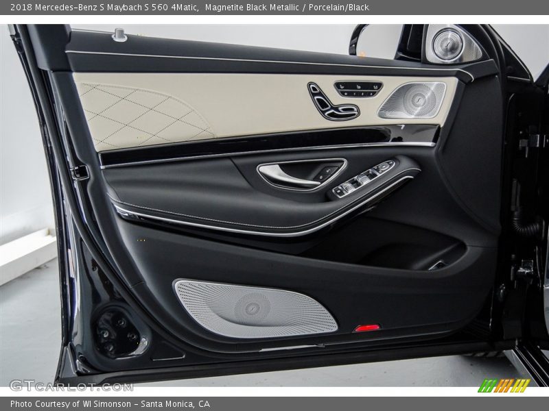 Magnetite Black Metallic / Porcelain/Black 2018 Mercedes-Benz S Maybach S 560 4Matic