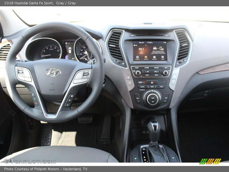 Gray / Gray 2018 Hyundai Santa Fe Sport