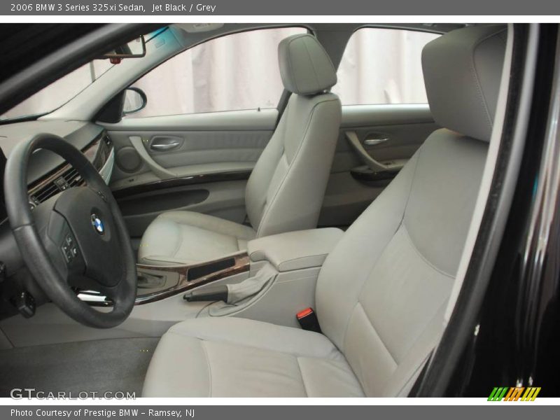 Jet Black / Grey 2006 BMW 3 Series 325xi Sedan