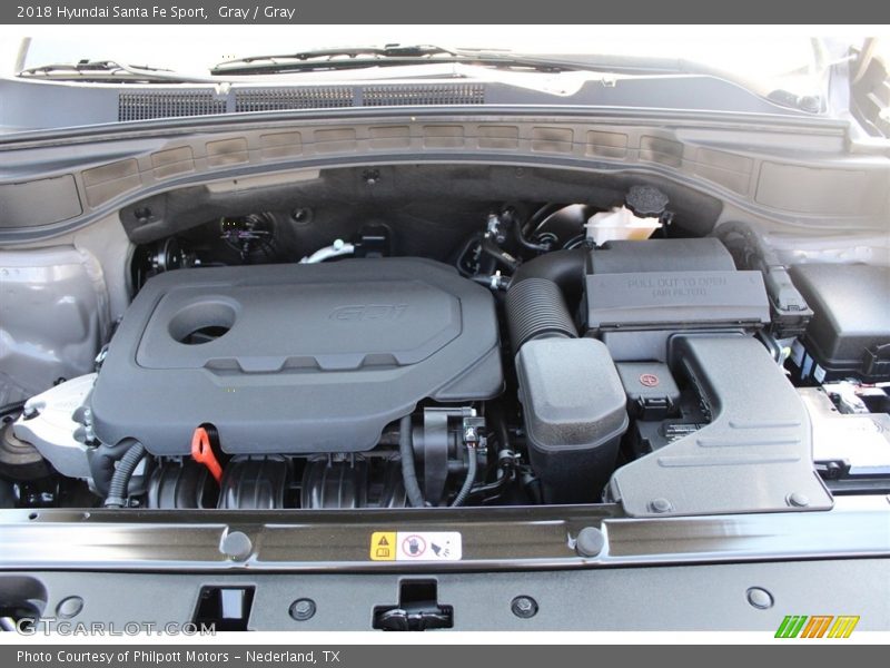 Gray / Gray 2018 Hyundai Santa Fe Sport