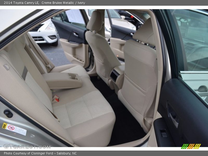 Creme Brulee Metallic / Ivory 2014 Toyota Camry LE