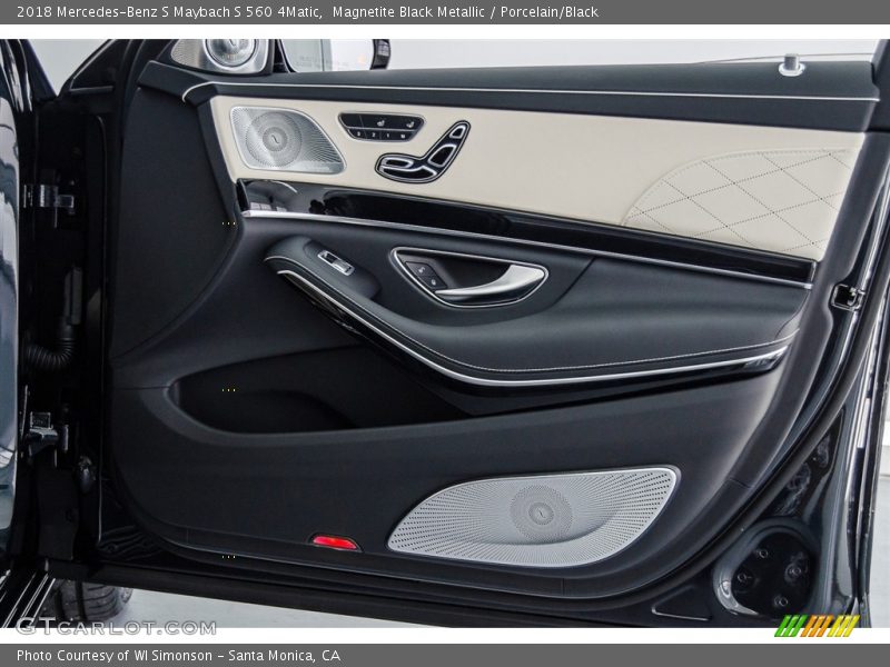 Magnetite Black Metallic / Porcelain/Black 2018 Mercedes-Benz S Maybach S 560 4Matic