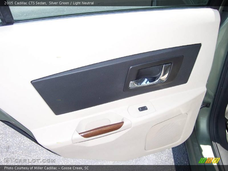 Silver Green / Light Neutral 2005 Cadillac CTS Sedan