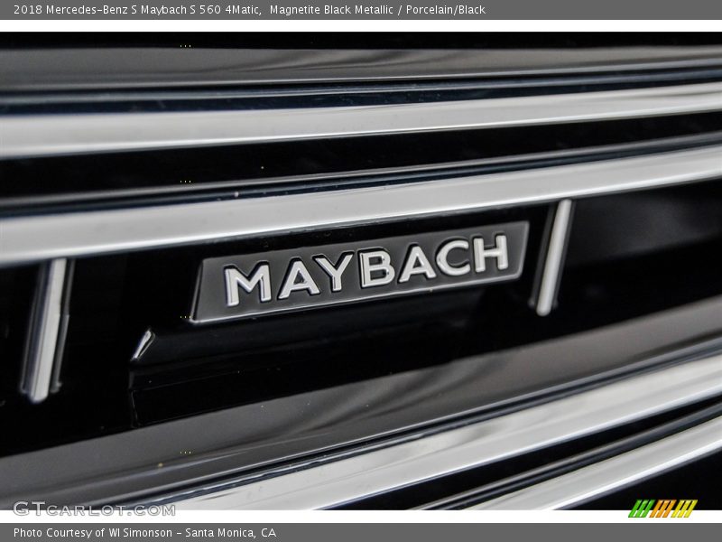 Magnetite Black Metallic / Porcelain/Black 2018 Mercedes-Benz S Maybach S 560 4Matic