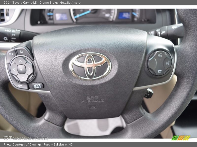 Creme Brulee Metallic / Ivory 2014 Toyota Camry LE