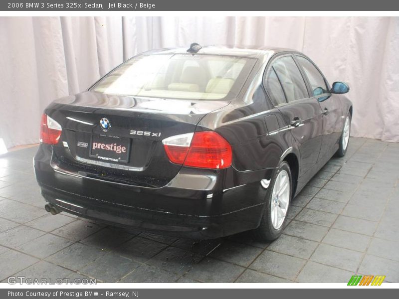 Jet Black / Beige 2006 BMW 3 Series 325xi Sedan