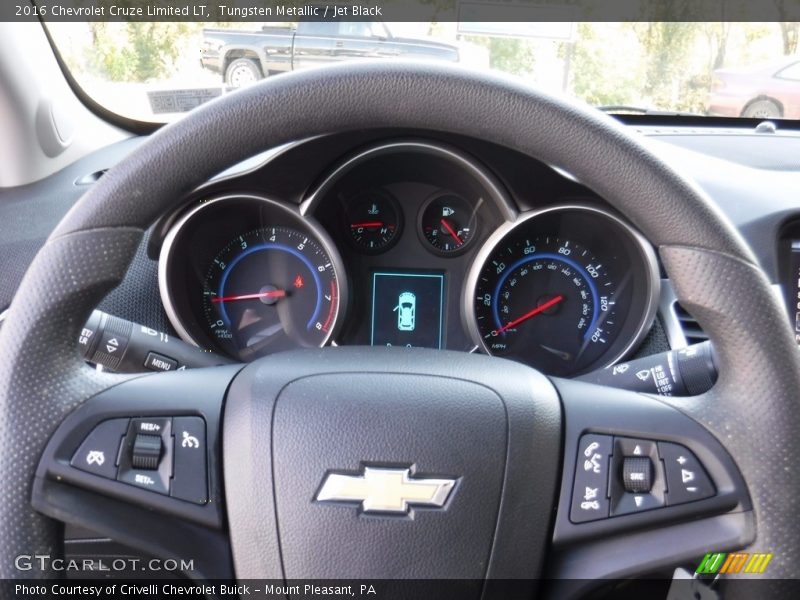 Tungsten Metallic / Jet Black 2016 Chevrolet Cruze Limited LT