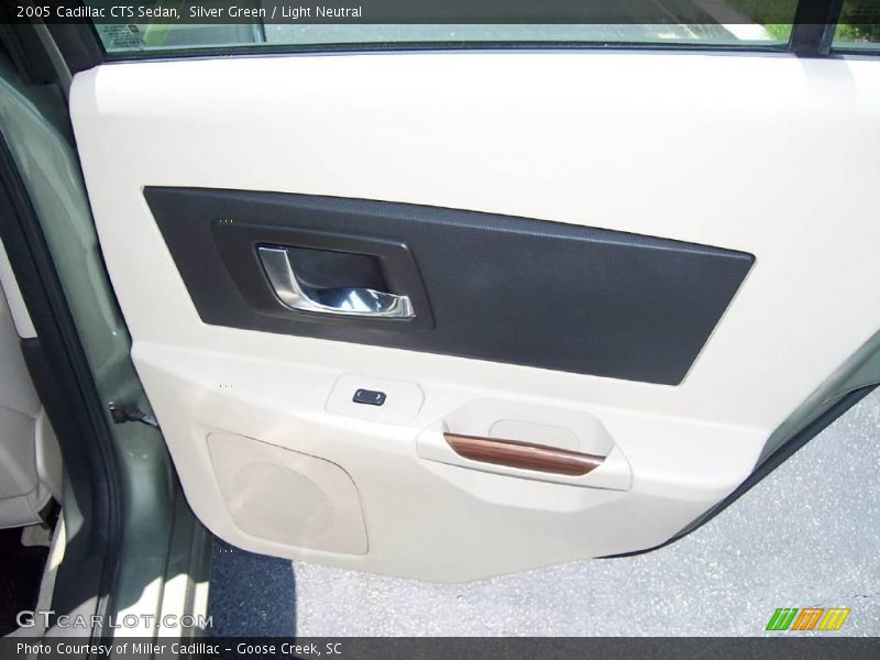Silver Green / Light Neutral 2005 Cadillac CTS Sedan
