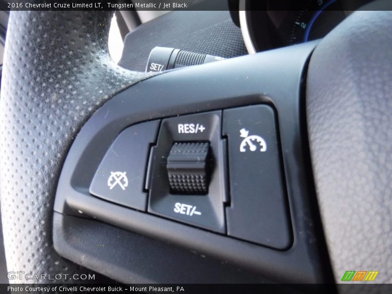 Tungsten Metallic / Jet Black 2016 Chevrolet Cruze Limited LT