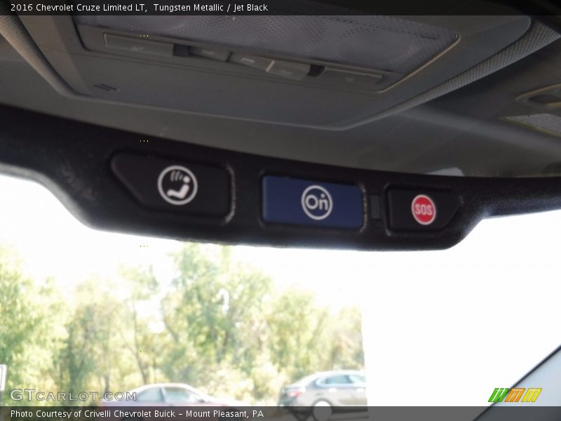 Tungsten Metallic / Jet Black 2016 Chevrolet Cruze Limited LT