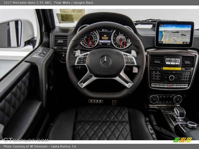 Polar White / designo Black 2017 Mercedes-Benz G 63 AMG
