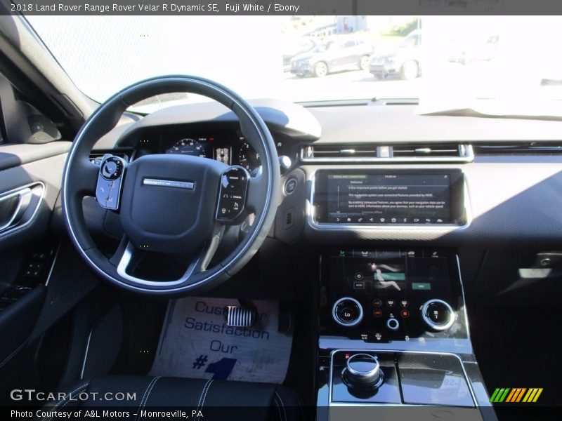 Fuji White / Ebony 2018 Land Rover Range Rover Velar R Dynamic SE
