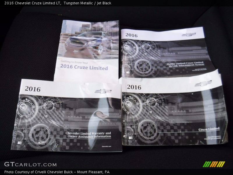 Tungsten Metallic / Jet Black 2016 Chevrolet Cruze Limited LT