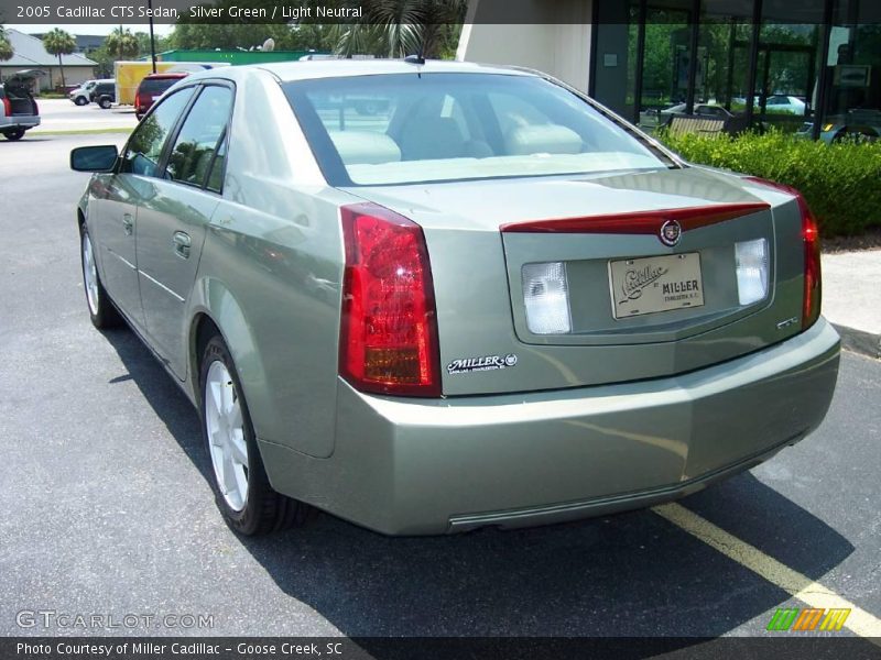 Silver Green / Light Neutral 2005 Cadillac CTS Sedan