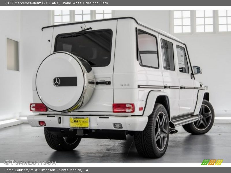 Polar White / designo Black 2017 Mercedes-Benz G 63 AMG