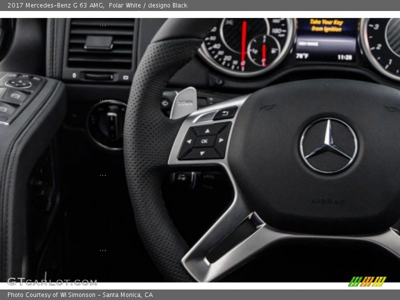 Polar White / designo Black 2017 Mercedes-Benz G 63 AMG