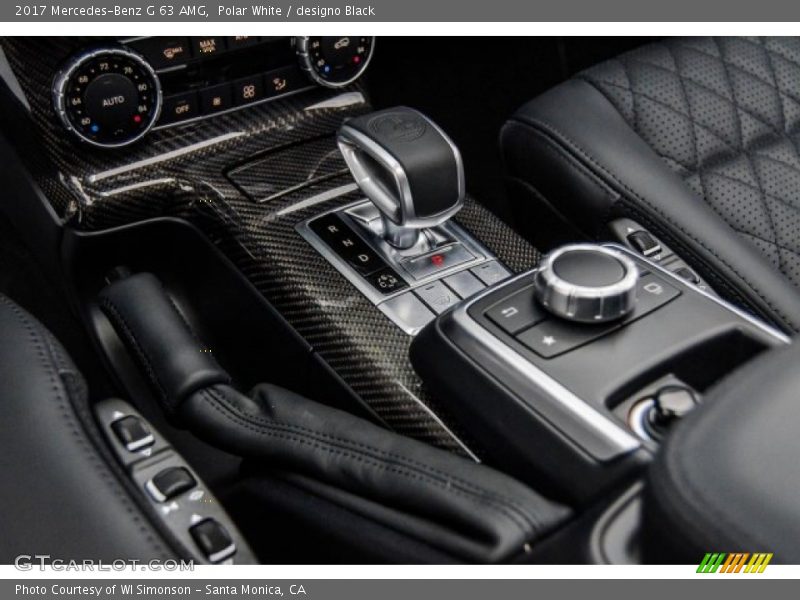 Polar White / designo Black 2017 Mercedes-Benz G 63 AMG