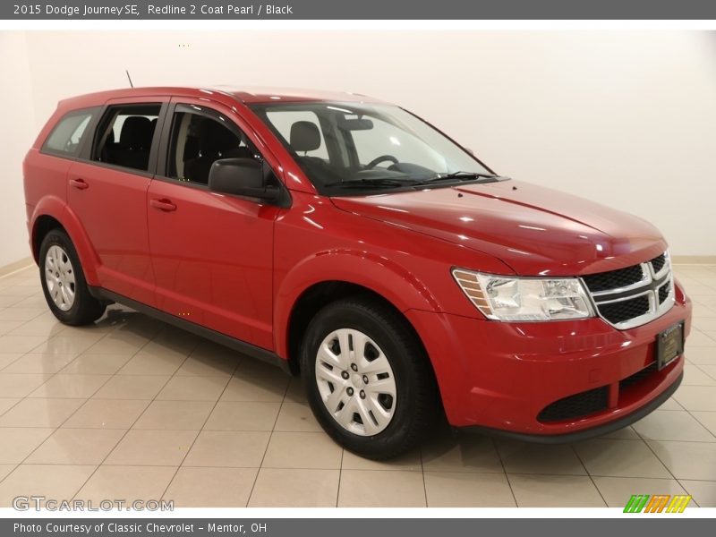 Redline 2 Coat Pearl / Black 2015 Dodge Journey SE