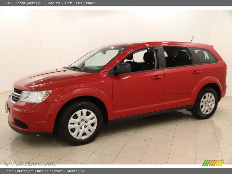 Redline 2 Coat Pearl / Black 2015 Dodge Journey SE