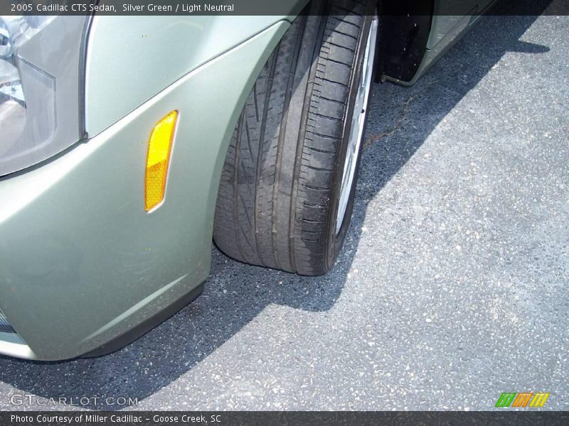 Silver Green / Light Neutral 2005 Cadillac CTS Sedan