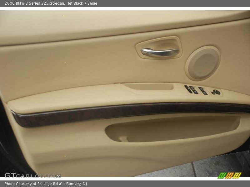 Jet Black / Beige 2006 BMW 3 Series 325xi Sedan