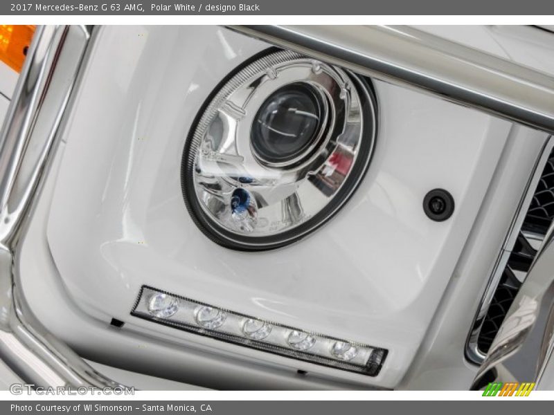 Polar White / designo Black 2017 Mercedes-Benz G 63 AMG