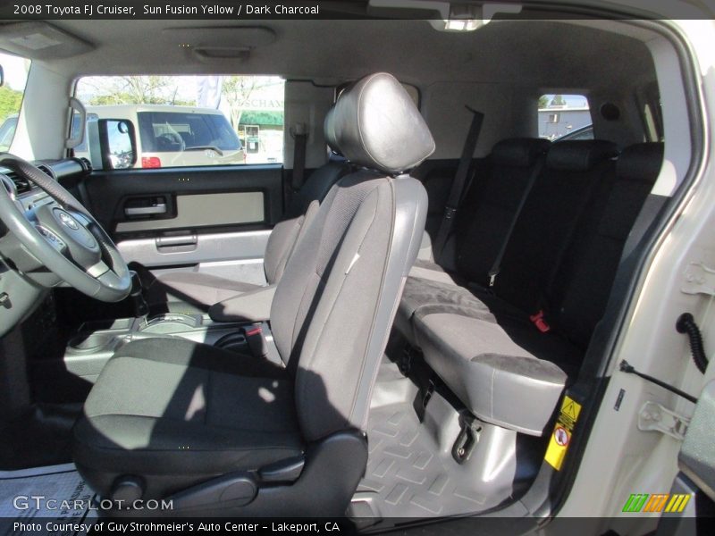 Sun Fusion Yellow / Dark Charcoal 2008 Toyota FJ Cruiser
