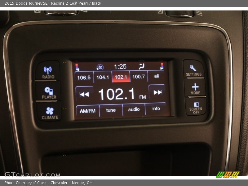 Redline 2 Coat Pearl / Black 2015 Dodge Journey SE