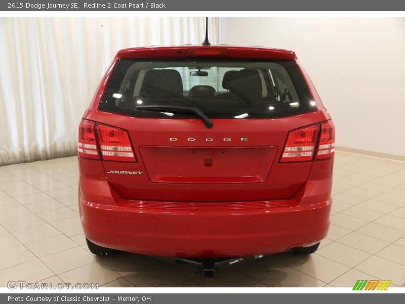 Redline 2 Coat Pearl / Black 2015 Dodge Journey SE