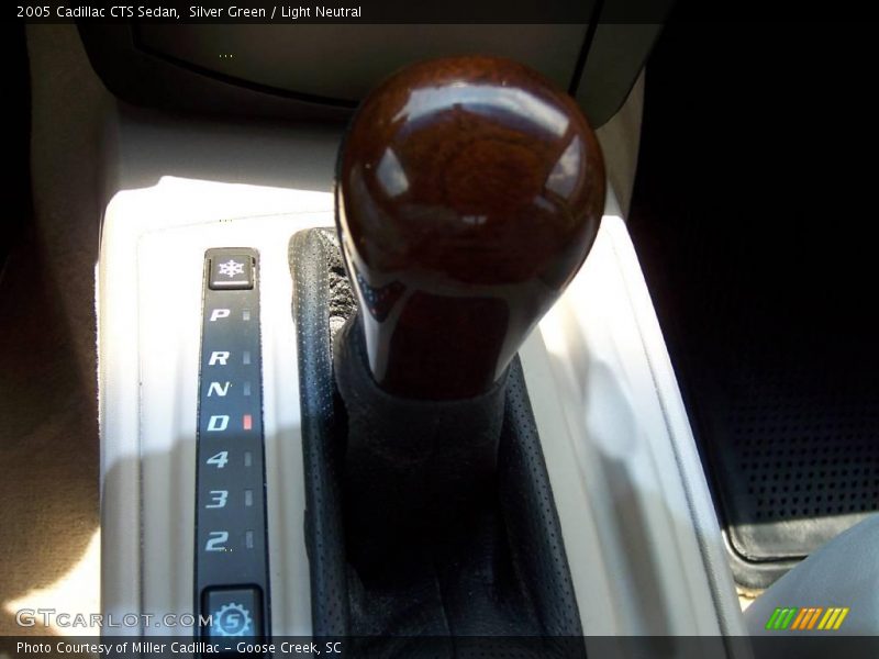 Silver Green / Light Neutral 2005 Cadillac CTS Sedan