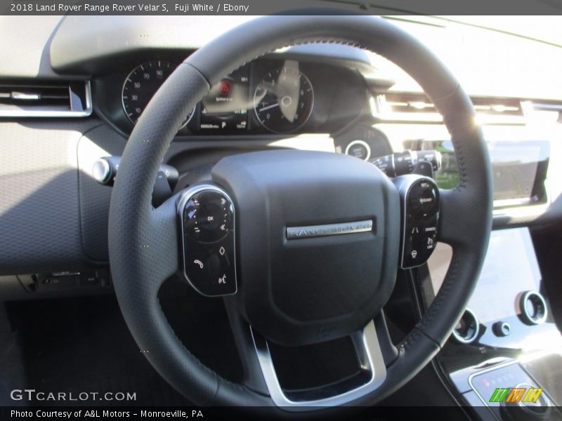 Fuji White / Ebony 2018 Land Rover Range Rover Velar S