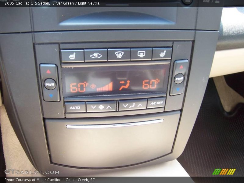 Silver Green / Light Neutral 2005 Cadillac CTS Sedan