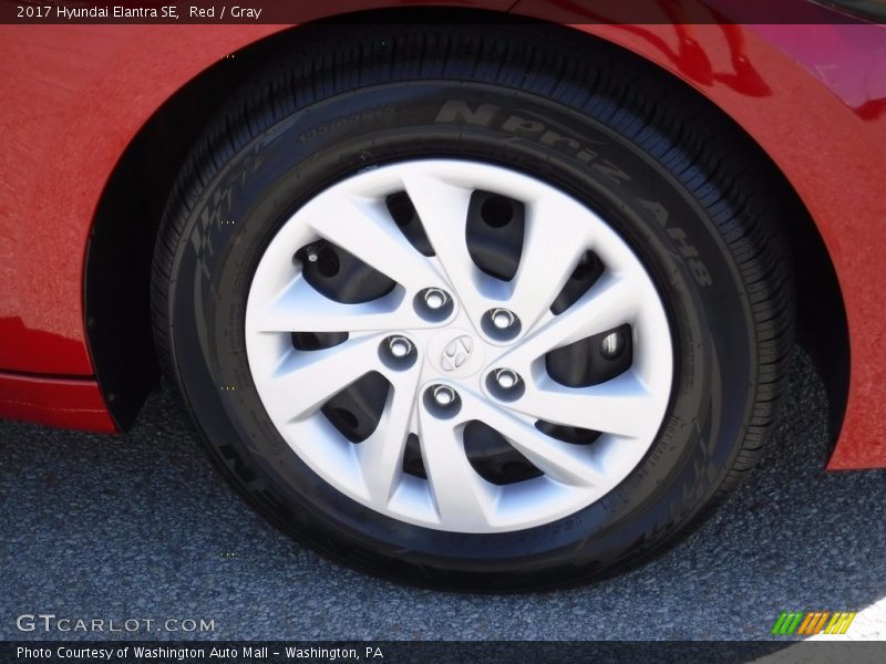Red / Gray 2017 Hyundai Elantra SE