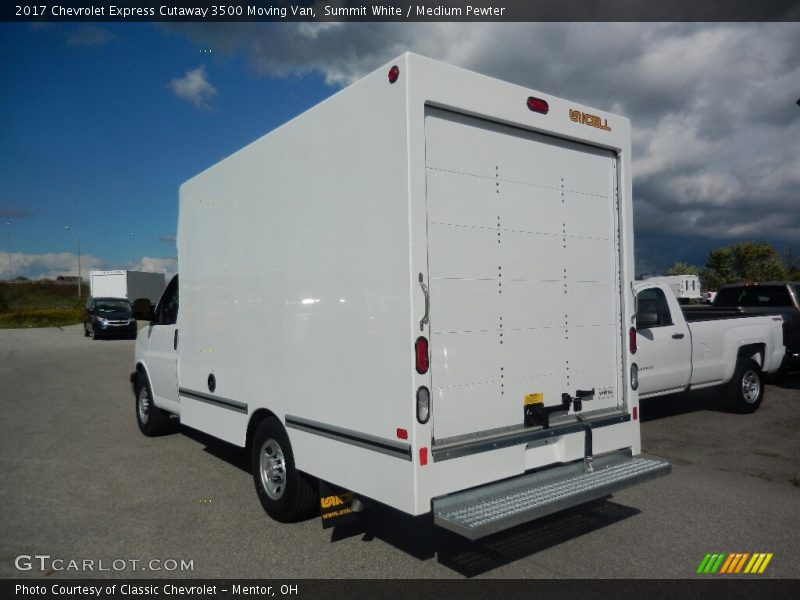 Summit White / Medium Pewter 2017 Chevrolet Express Cutaway 3500 Moving Van