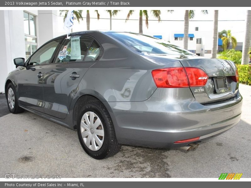 Platinum Gray Metallic / Titan Black 2013 Volkswagen Jetta S Sedan