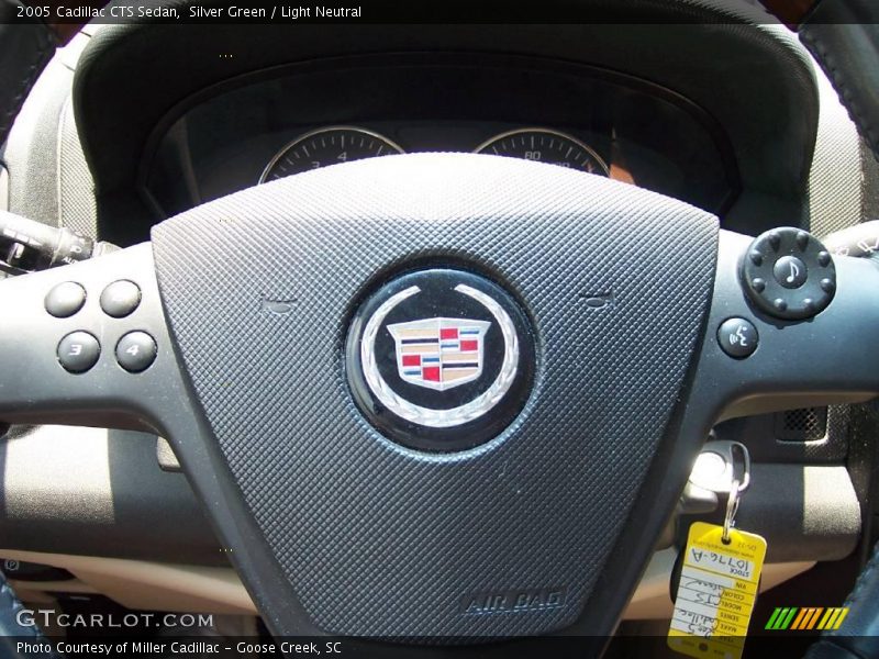 Silver Green / Light Neutral 2005 Cadillac CTS Sedan