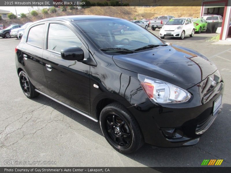 Mystic Black / Black 2015 Mitsubishi Mirage DE