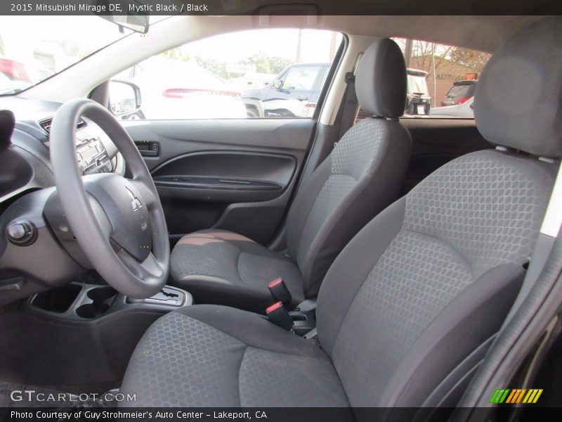 Mystic Black / Black 2015 Mitsubishi Mirage DE
