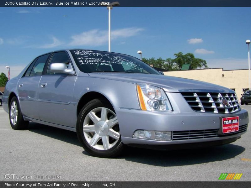 Blue Ice Metallic / Ebony Black 2006 Cadillac DTS Luxury