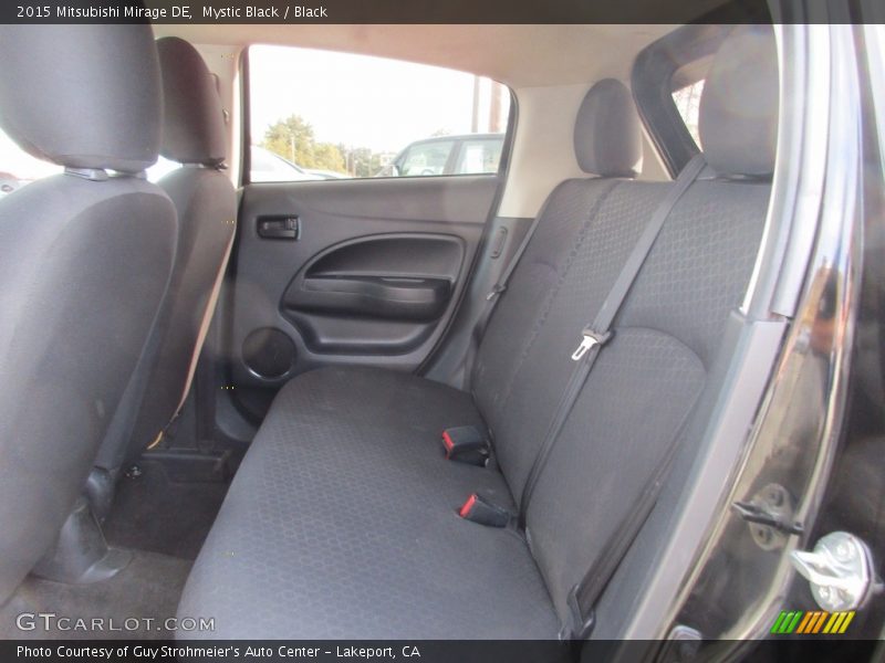 Mystic Black / Black 2015 Mitsubishi Mirage DE