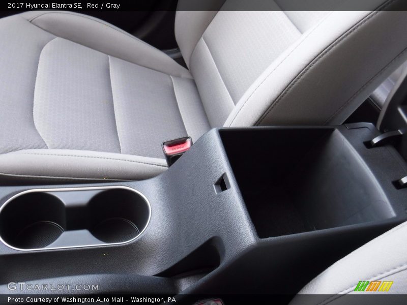 Red / Gray 2017 Hyundai Elantra SE