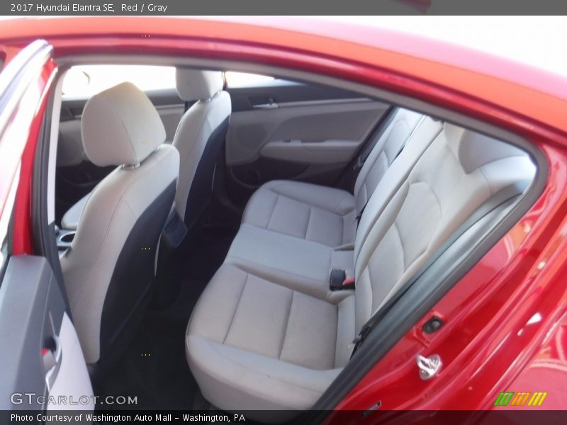 Red / Gray 2017 Hyundai Elantra SE