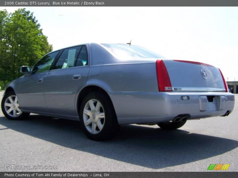 Blue Ice Metallic / Ebony Black 2006 Cadillac DTS Luxury