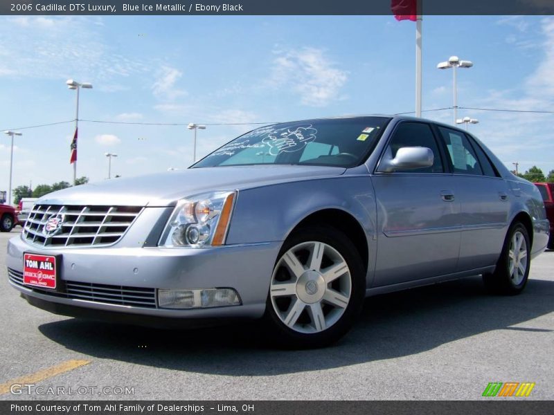 Blue Ice Metallic / Ebony Black 2006 Cadillac DTS Luxury