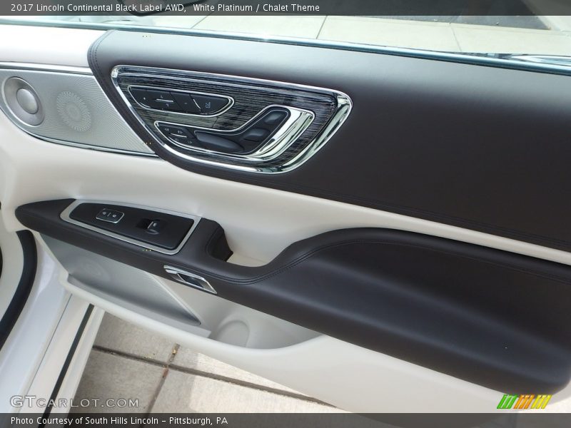 Door Panel of 2017 Continental Black Label AWD