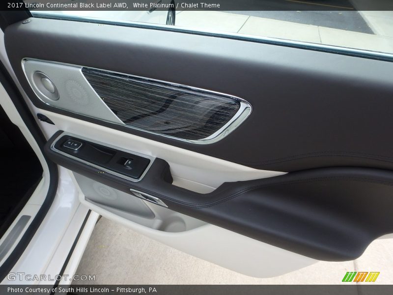 Door Panel of 2017 Continental Black Label AWD