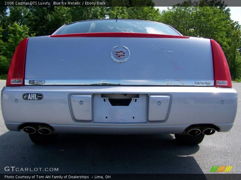 Blue Ice Metallic / Ebony Black 2006 Cadillac DTS Luxury
